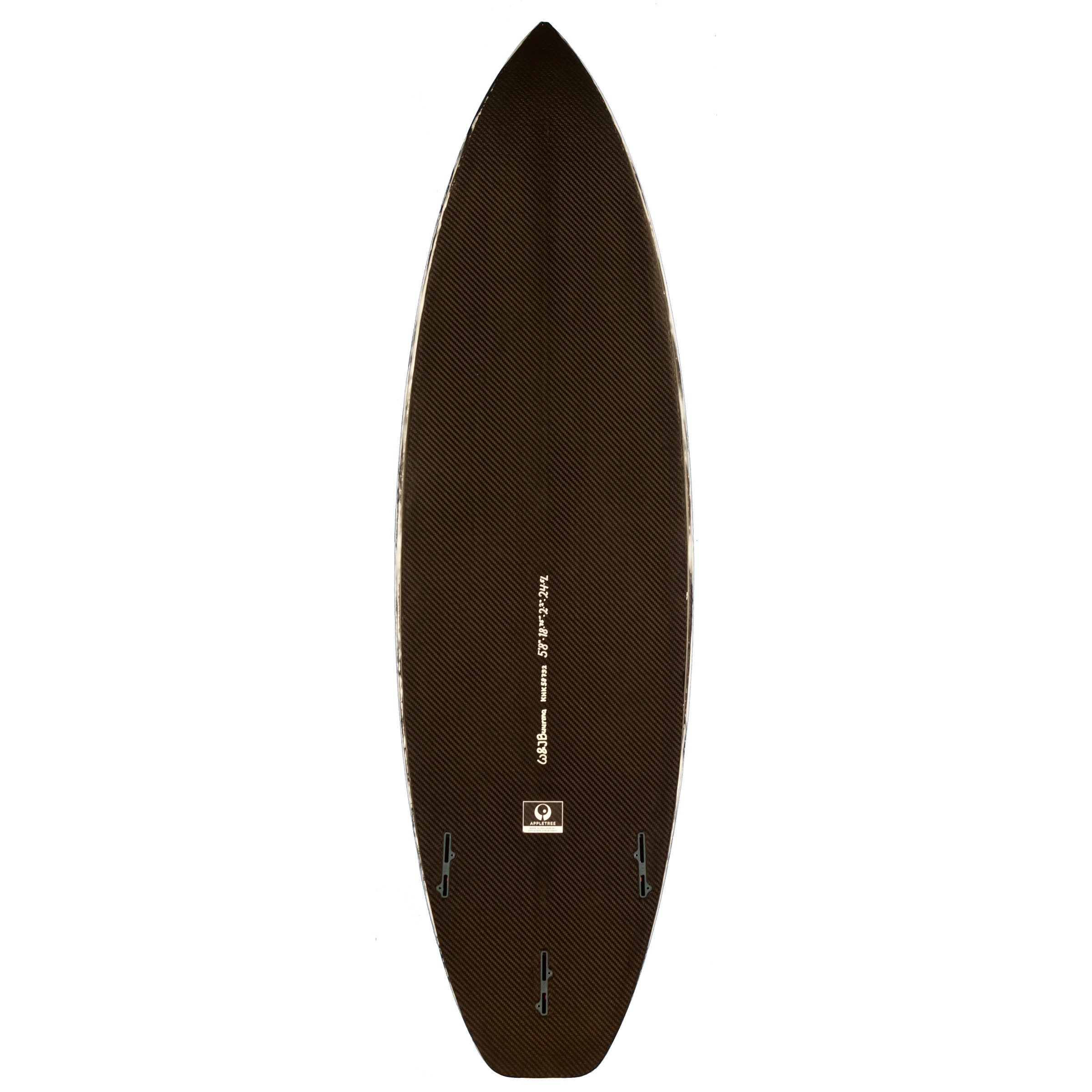 Apple Tree Klokhuis Noseless Full Carbon Surfboard