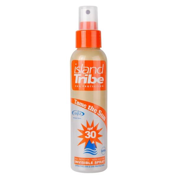 Island Tribe SPF 30 Clear Gel Spray 125ml Zonnebrand