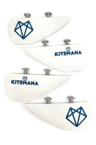 Kitemana - Kiteboard  G10 Fin Set