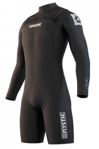 Mystic - Star 3/2 Frontzip Shorty Manches Longues Combinaison Néoprène