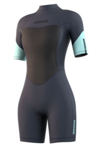 Mystic - Brand Shorty 3/2 Backzip Combinaison Néoprène Femmes
