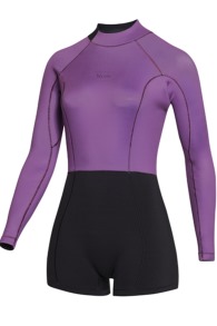 Lunar Longarm Shorty 2/2 Backzip 2023 Combinaison Néoprène Femmes