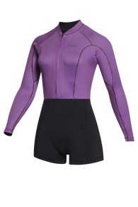 Lunar Longarm Shorty 2/2 Frontzip 2023 Combinaison Néoprène Femmes