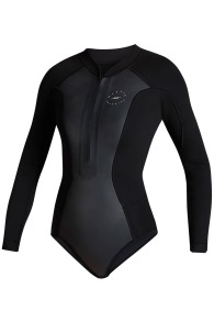 Mystic - Sway  2/2 Frontzip Manches Longues Shorty Combinaison Néoprène Femmes