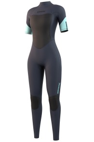 Mystic - Brand 3/2 Shortarm Backzip 2022 Combinaison Néoprène Femmes