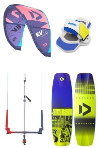 Duotone Kiteboarding - Evo + Gonzales 2024 Pack de  Kitesurf