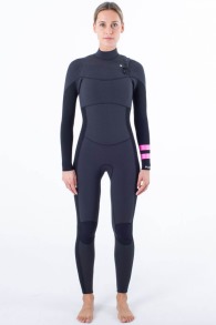 Hurley-Plus 5/3 Frontzip Femme Combinaison Néoprène