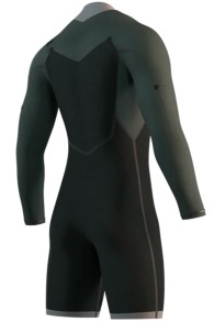 Mystic-Motion Longarm Shorty 3/2 Frontzip Combinaison Néoprène