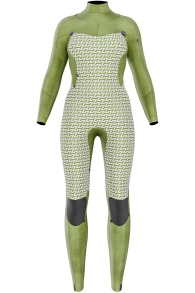 Prolimit-Flare 3/2 Double Frontzip 2025 Combinaison Néoprène Femmes