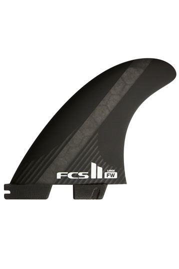FCS Surf-FCSII FW PC Carbon Black Large 5-fin