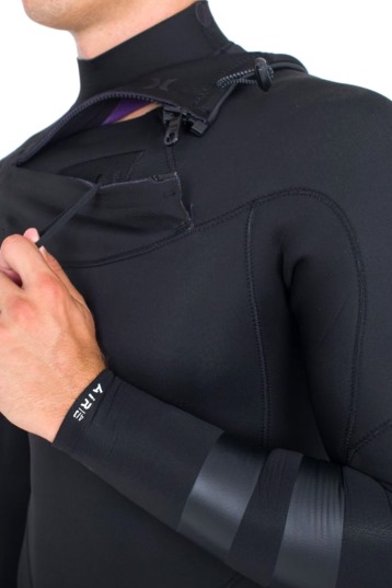 Hurley-AIR 4/3 Frontzip Combinaison Néoprène