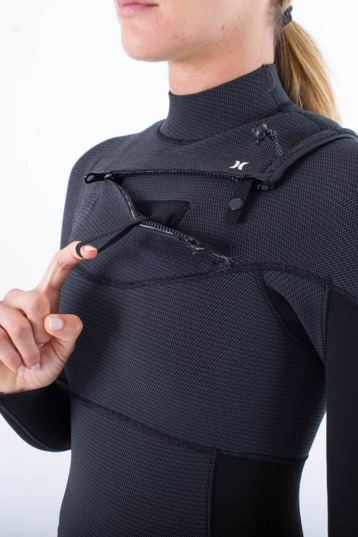 Hurley-Plus 5/3 Frontzip Femme Combinaison Néoprène
