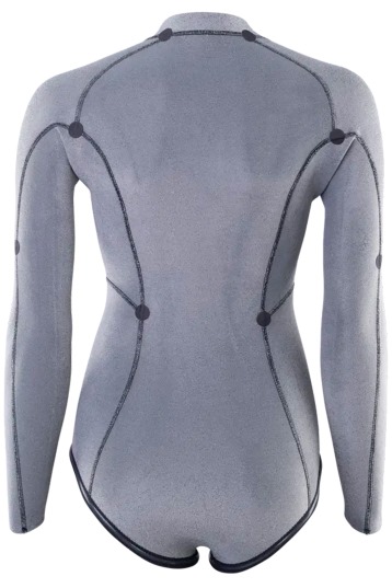 ION-Amaze Amp Shorty 2.0 Manches Longues Backzip 2025 Combinaison Néoprène Femmes