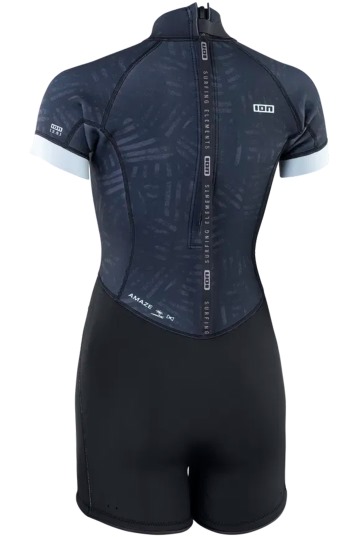 ION-Amaze Shorty 2.5 Manches Courtes Backzip 2025 Combinaison Néoprène Femmes