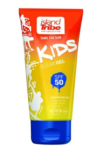 Island Tribe-SPF 50 Clear Gel KIDS 50ml Sunscreen