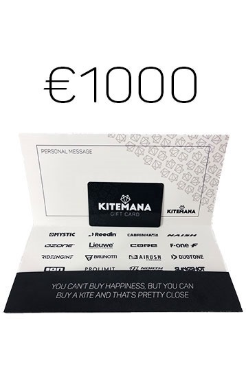 Kitemana-Carte Cadeau 1000Eu