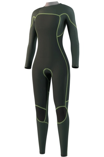 Mystic-Evolve 3/2 Frontzip combinaison néoprène femme