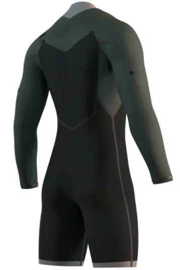 Mystic-Motion Longarm Shorty 3/2 Frontzip Combinaison Néoprène