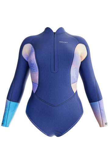 Prolimit-Fire Sunset 3/2 Longarm Shorty Frontzip 2025 Combinaison Néoprène Femmes
