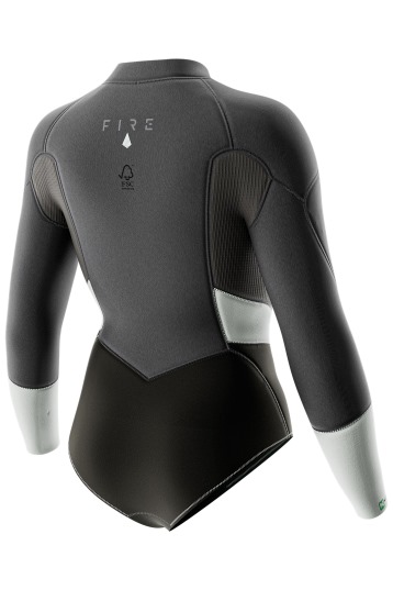 Prolimit-Fire Sunset 3/2 Longarm Shorty Frontzip 2025 Combinaison Néoprène Femmes
