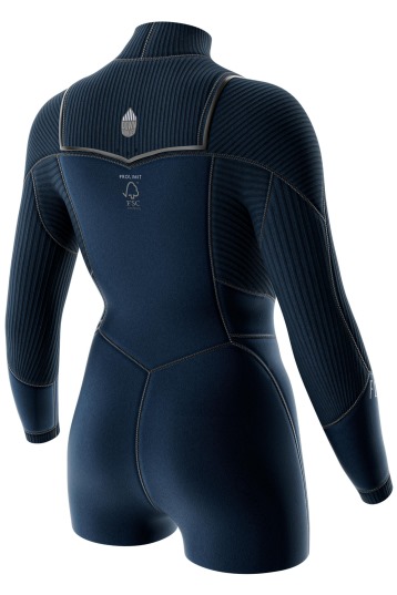 Prolimit-Flare Sunset 3/2 Longarm Shorty Double Frontzip 2025 Combinaison Néoprène Femmes