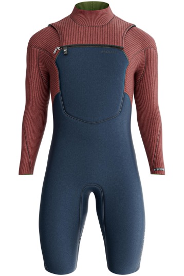 Prolimit-Predator Sunset 3/2 Longarm Shorty Double Frontzip 2025 Combinaison Néoprène