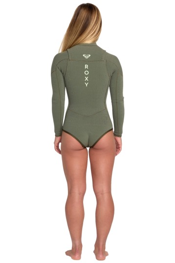 Roxy-Elite Xtra Stretch 1.5 Longarm Frontzip Femme 2025 Combinaison Néoprène