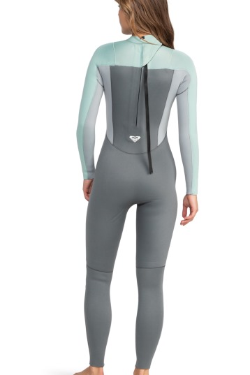 Roxy->Prologue 4/3 Backzip Combinaison Néoprène Femme
