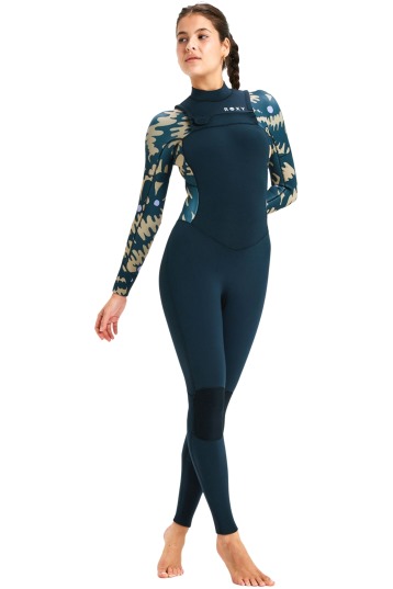 Roxy-Swell Natural 5/4 Frontzip Femme 2025 Combinaison Néoprène
