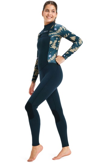 Roxy-Swell Natural 5/4 Frontzip Femme 2025 Combinaison Néoprène