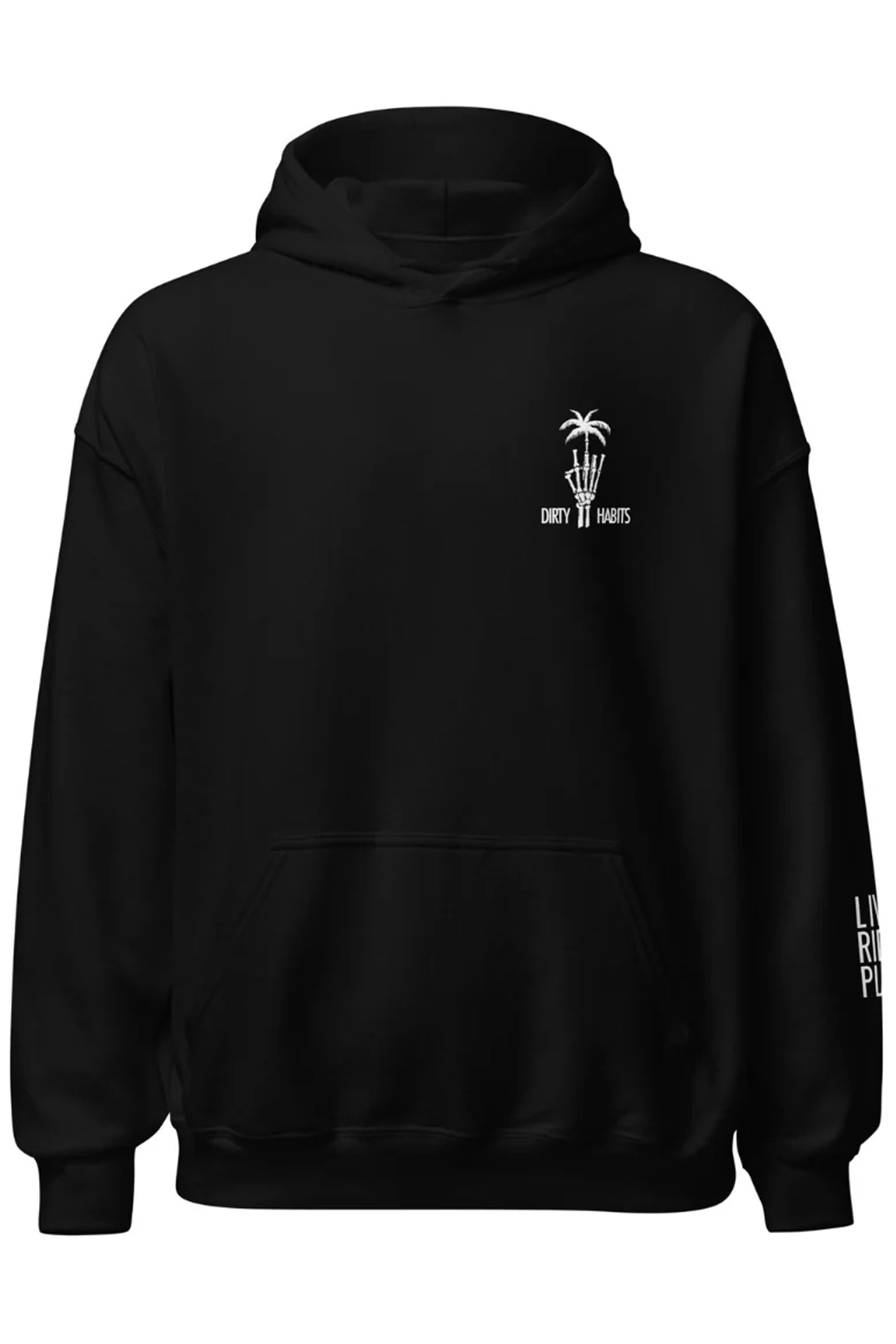 Dirty Habits-Sweat à capuche Paradise oversize