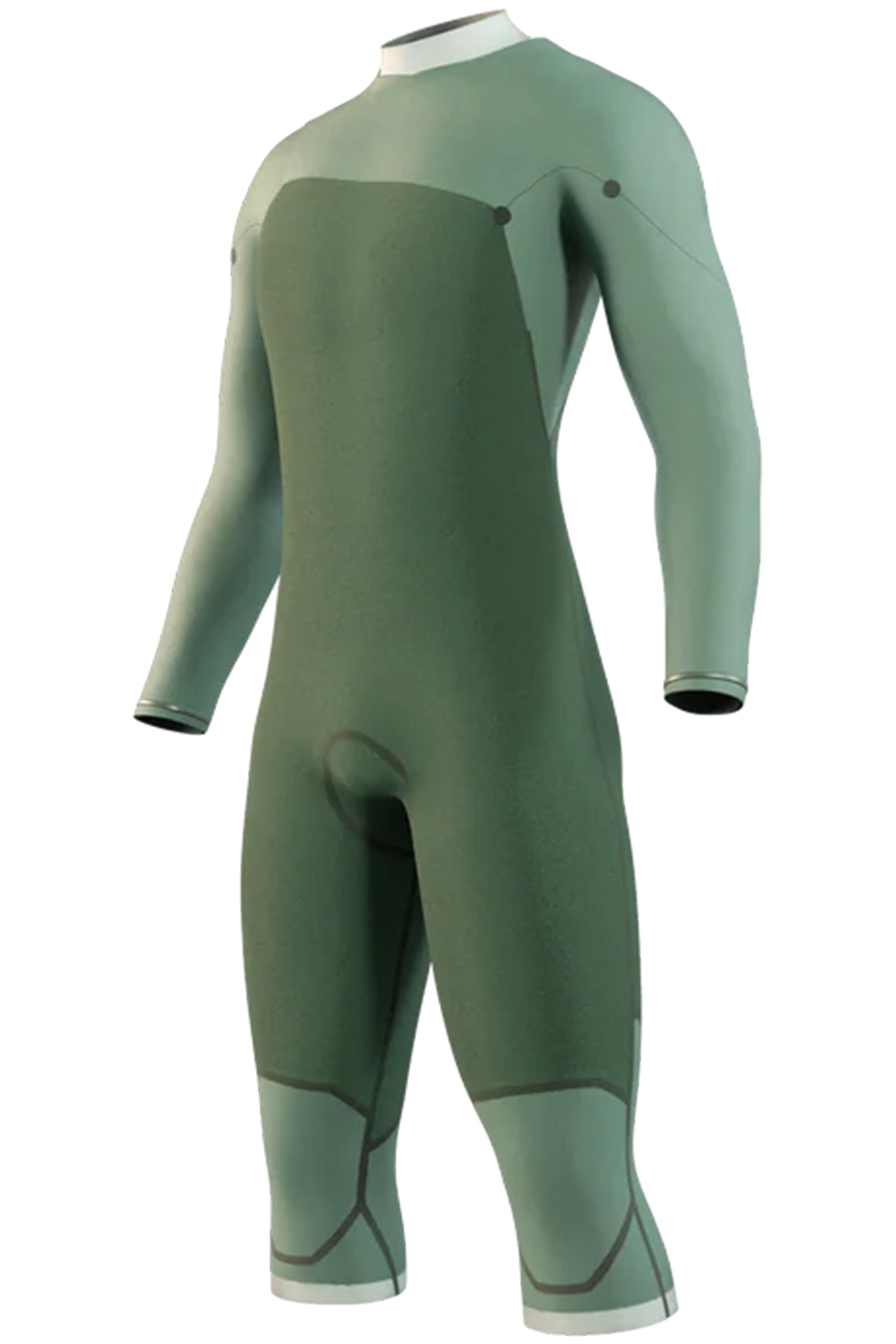 Mystic-Motion Longarm Shortleg 4/3 Frontzip Combinaison Néoprène