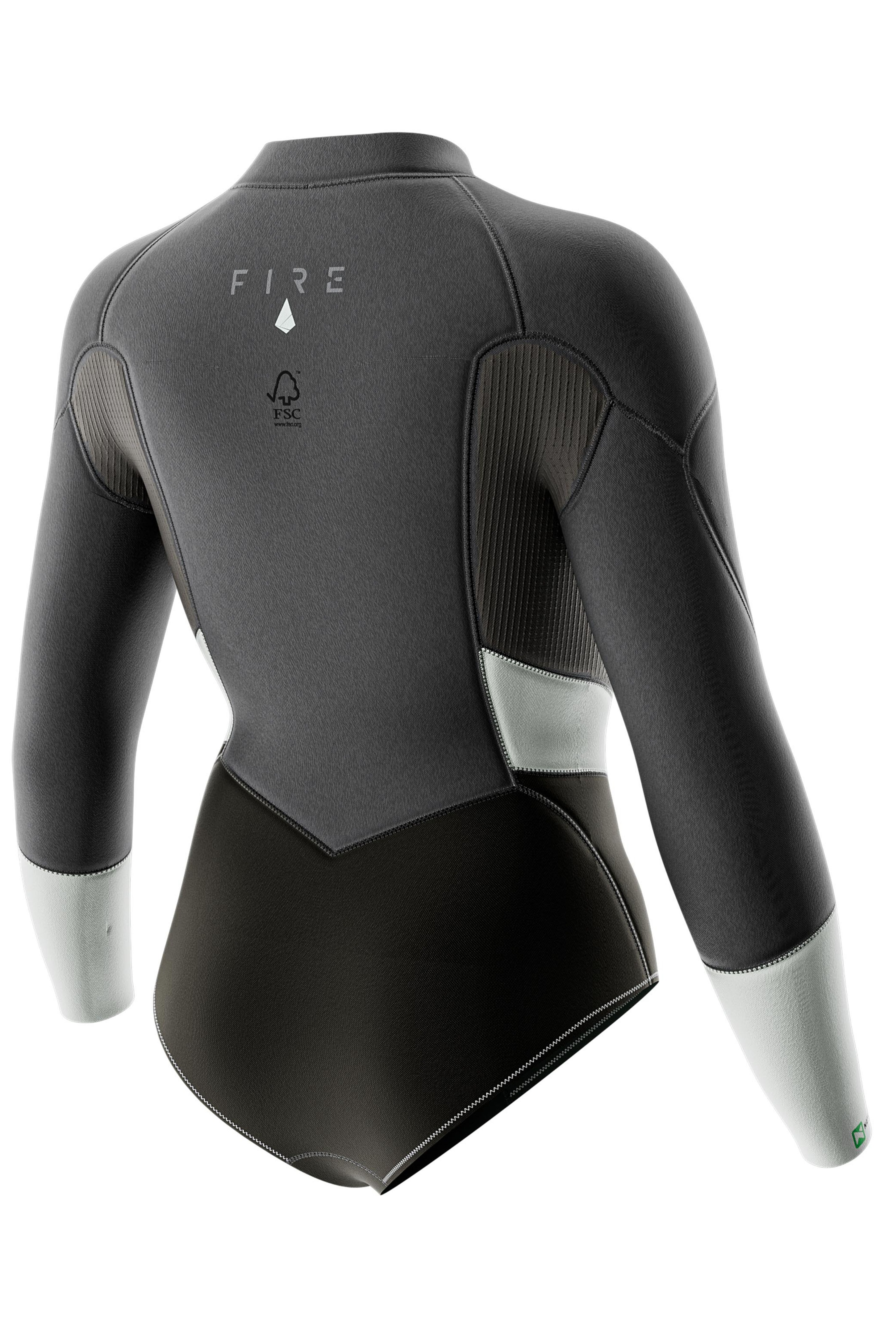 Prolimit-Fire Sunset 3/2 Longarm Shorty Frontzip 2025 Combinaison Néoprène Femmes