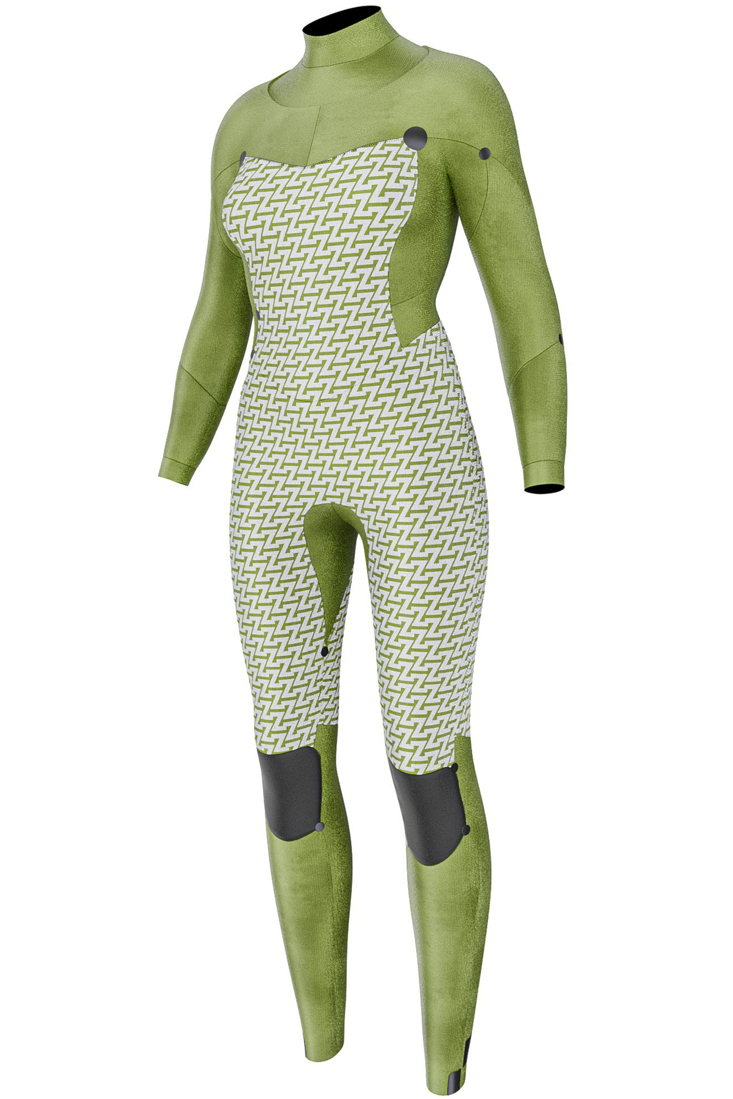 Prolimit-Flare 3/2 Double Frontzip 2025 Combinaison Néoprène Femmes