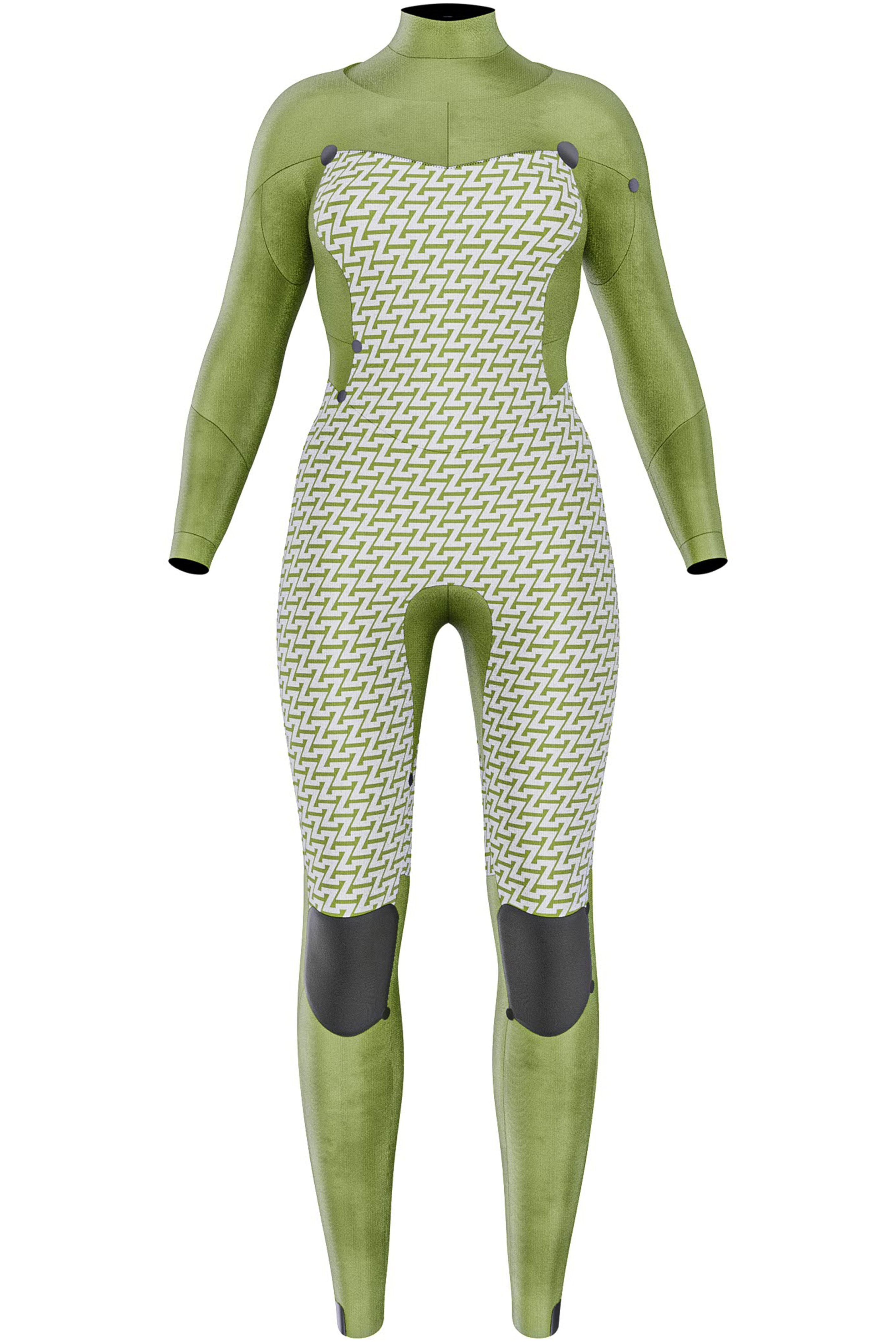 Prolimit-Flare 3/2 Double Frontzip 2025 Combinaison Néoprène Femmes