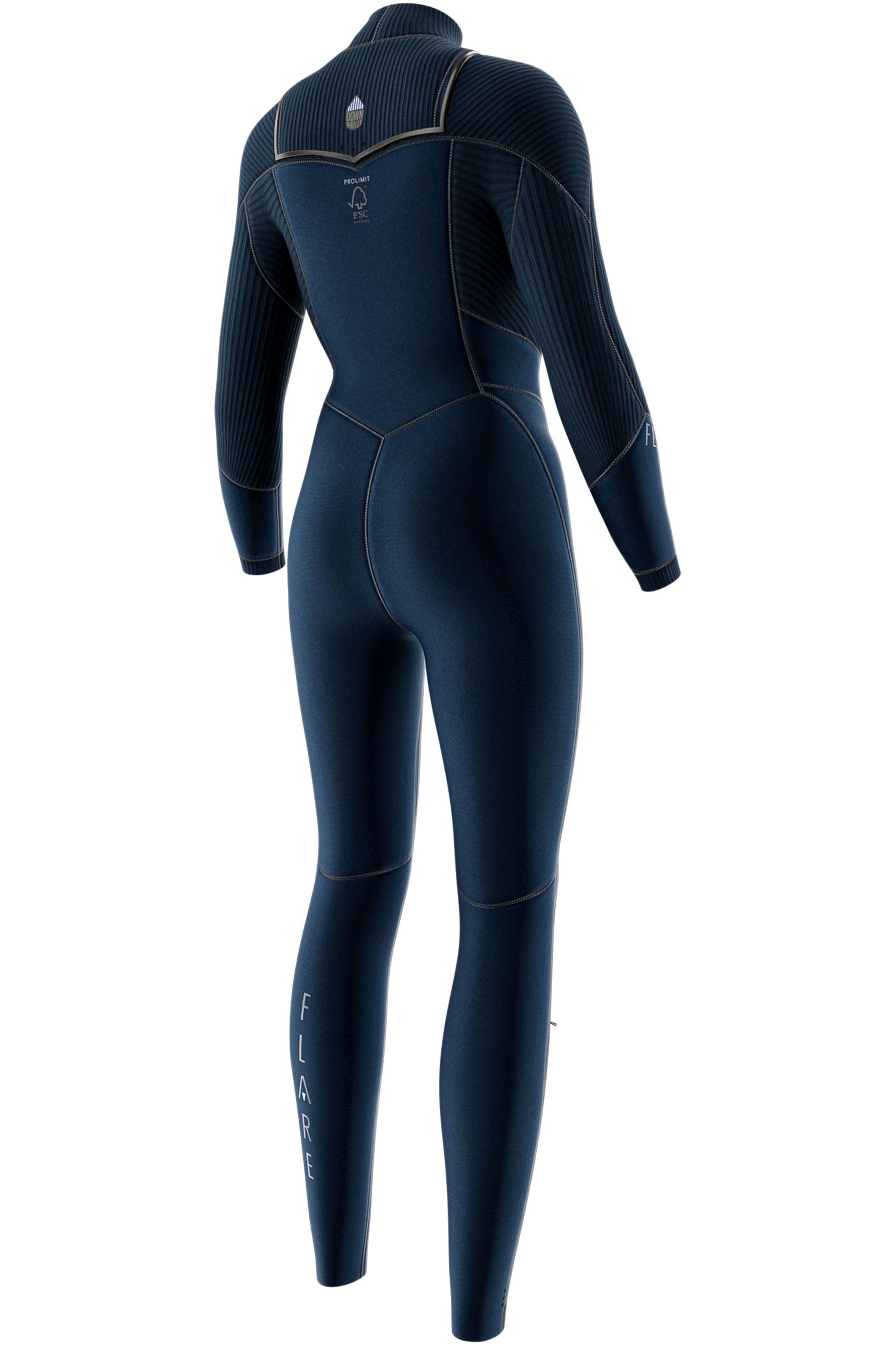 Prolimit-Flare 4/3 Double Frontzip 2025 Combinaison Néoprène Femmes