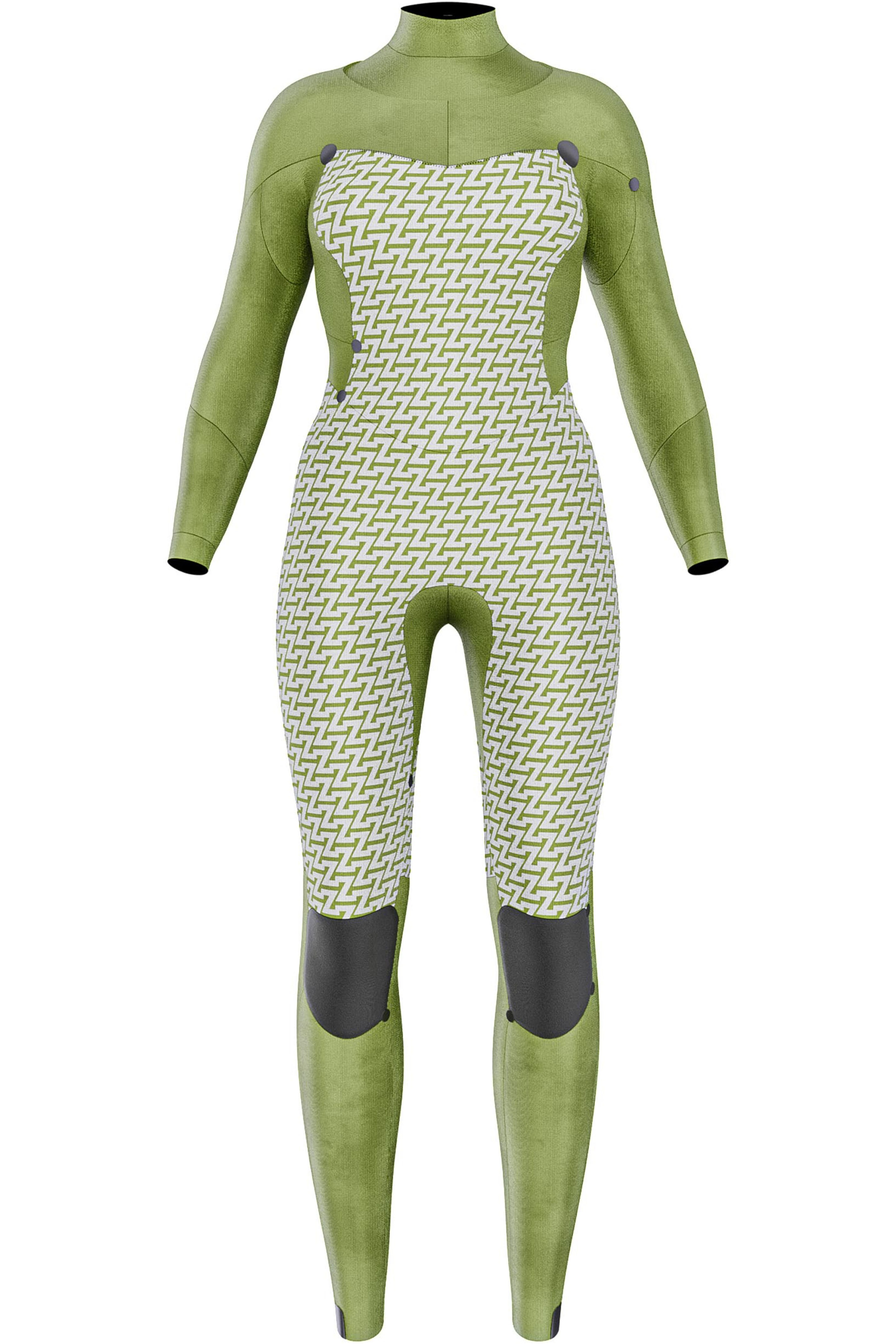 Prolimit-Flare 4/3 Double Frontzip 2025 Combinaison Néoprène Femmes