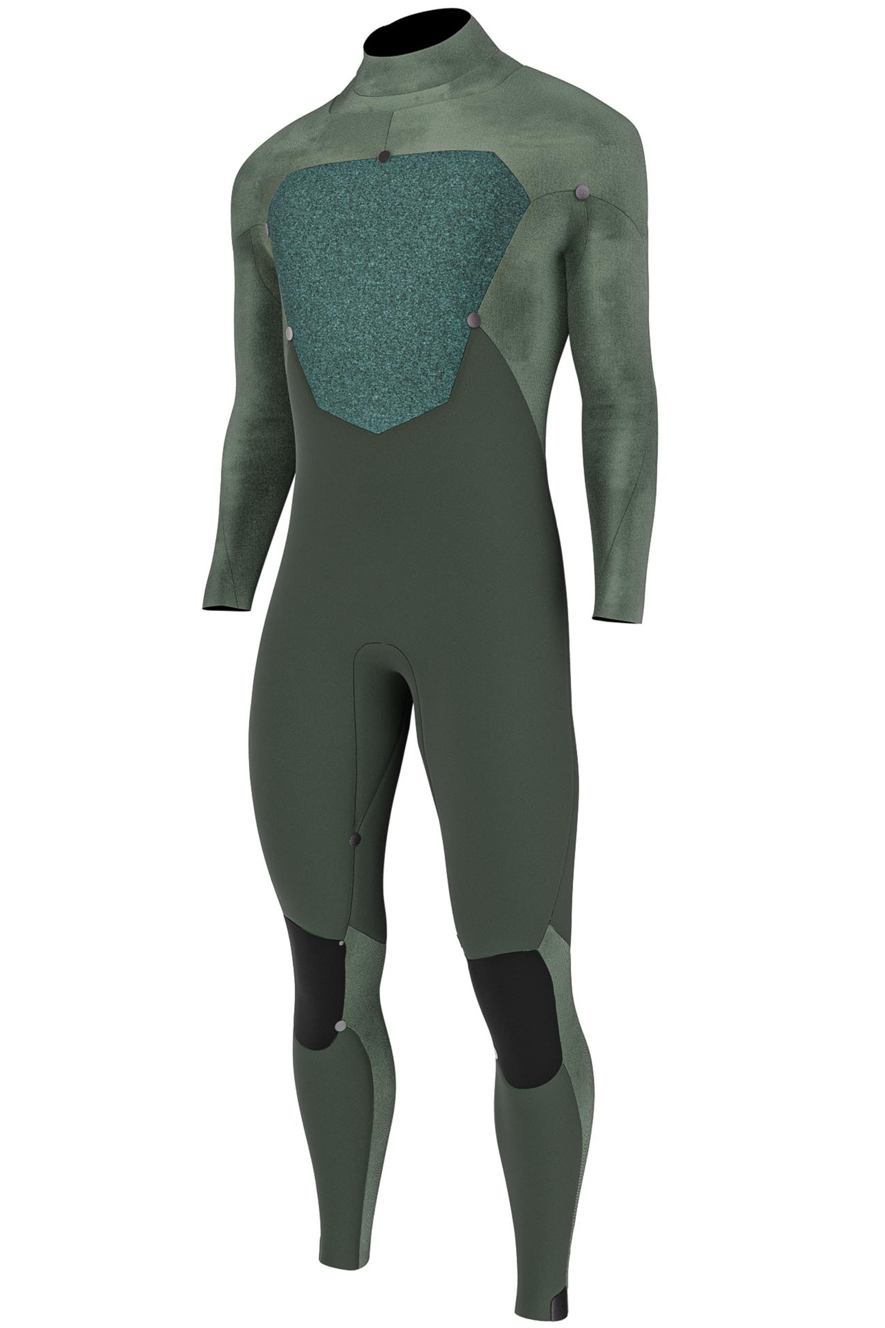 Prolimit-Fusion 4/3 Double Frontzip 2025 Combinaison Néoprène