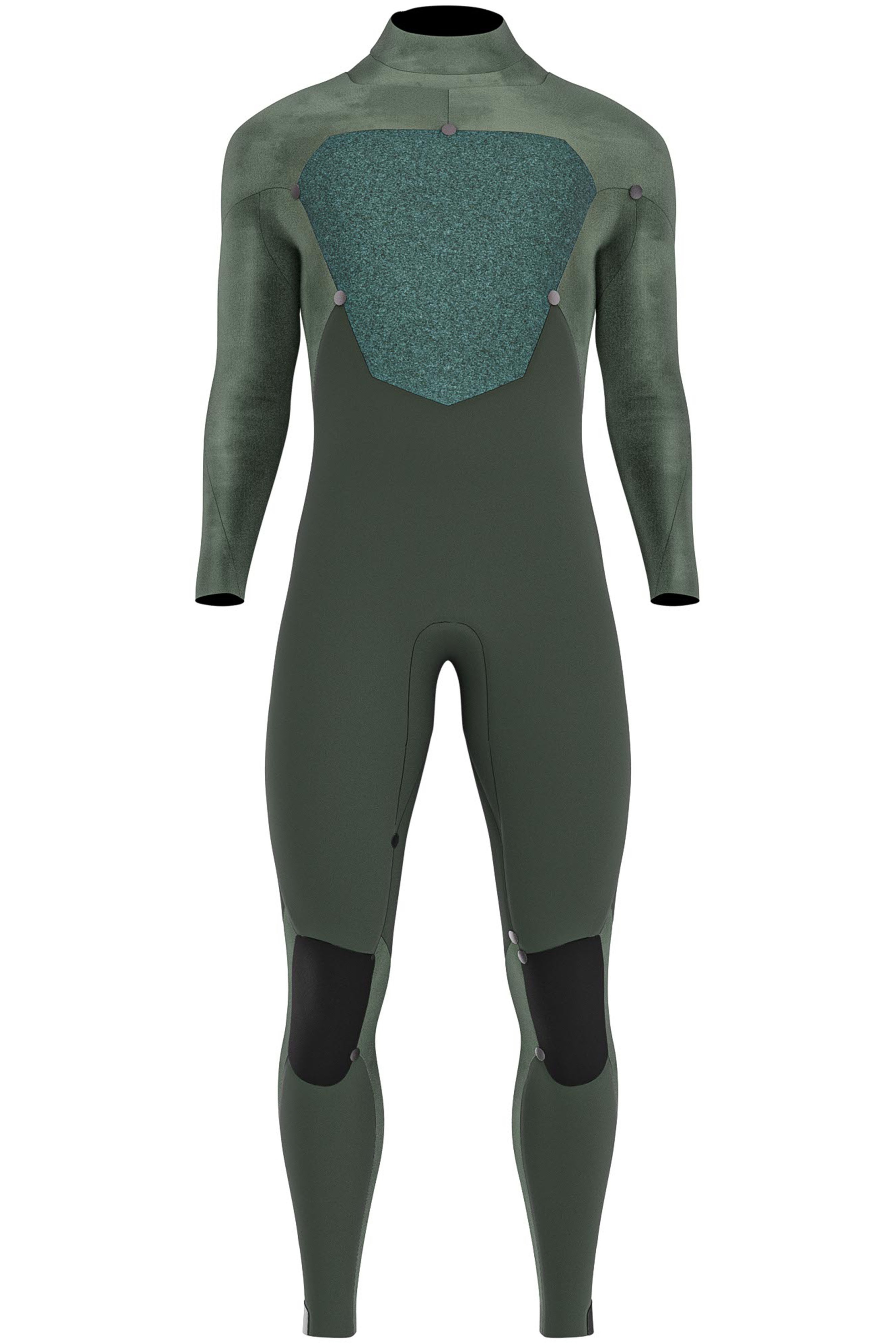 Prolimit-Fusion 4/3 Double Frontzip 2025 Combinaison Néoprène