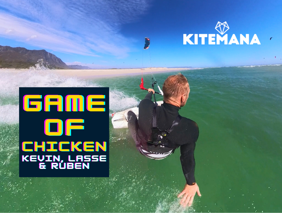 Le Jeu du Poulet à Hermanus: Ruben, Kevin et Lasse à Hermanus