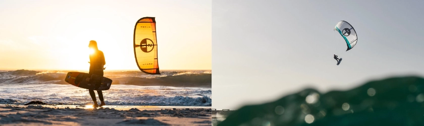 North kitesurf King of the Air riders Marc Jacobs Nathalie Lambrecht