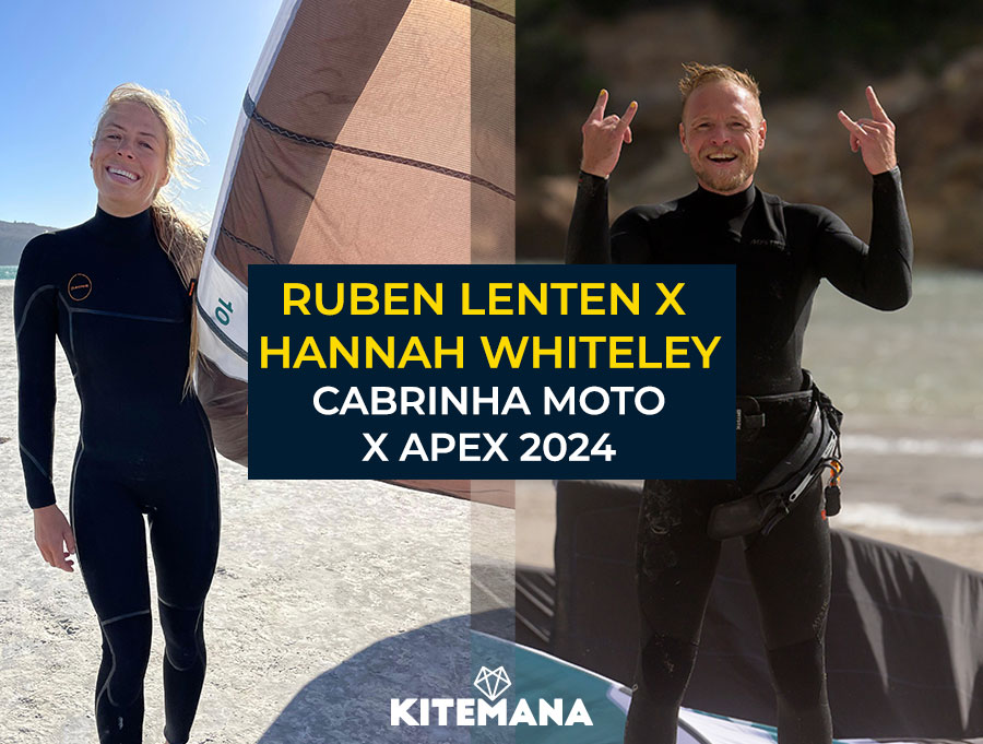 Cabrinha Moto X Apex Session avec Hannah Whiteley & Ruben Lenten